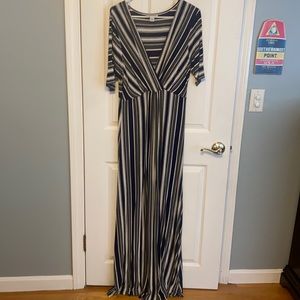Brand new maternity maxi dress